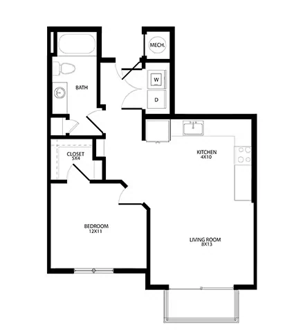 Unit 4409 4409 floor plan